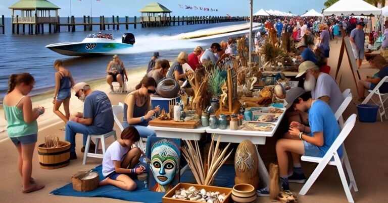 Discover Unique Art ThunderontheGulf Crafts at the Festival