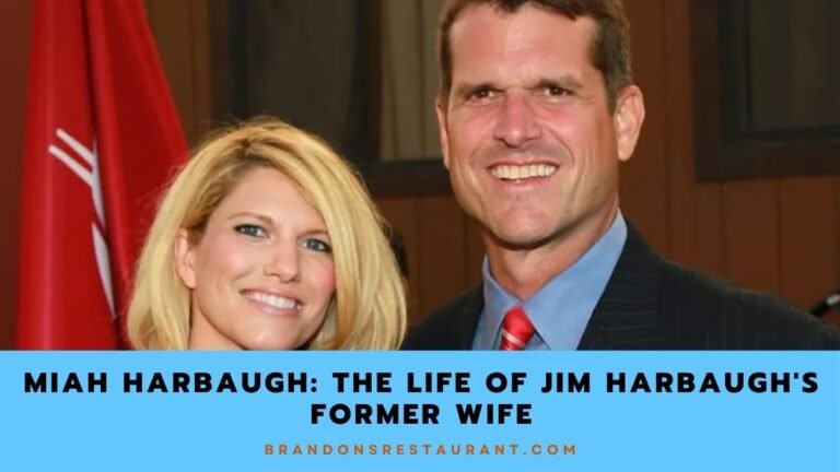 Miah Harbaugh: The Life of Jim Harbaugh’s Former Wife Beyond the Spotlight