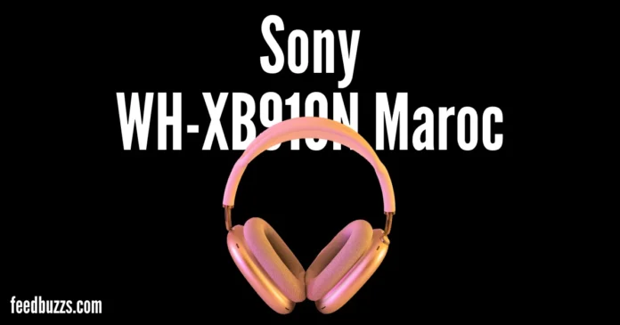 Sony WH-XB910N: Casque Sans Fil Extra Bass au Maroc