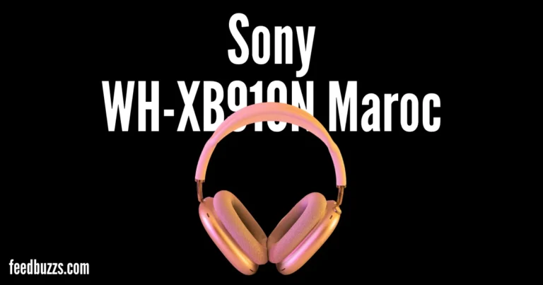 Sony WH-XB910N: Casque Sans Fil Extra Bass au Maroc
