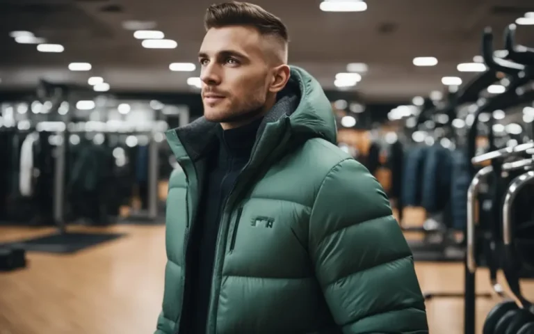 The spark shop men winter jacket sportswear gym fitness