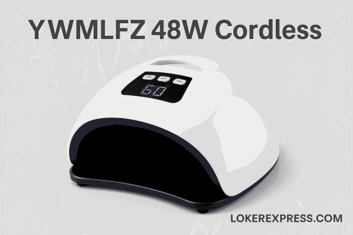 YWMLFZ 48W Cordless Nail Lamp: Ultimate Portable Gel Curing Solution