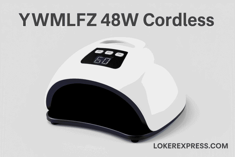YWMLFZ 48W Cordless Nail Lamp: Ultimate Portable Gel Curing Solution