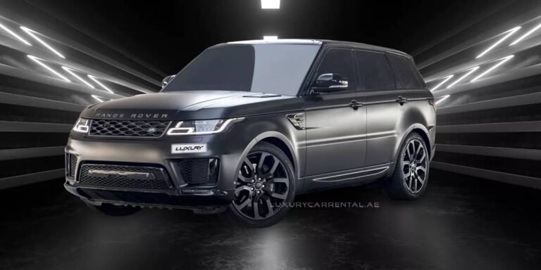 Explore Dubai's Beauty like Never Before with Range Rover Rental Dubai