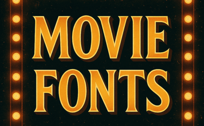 Movie Fonts