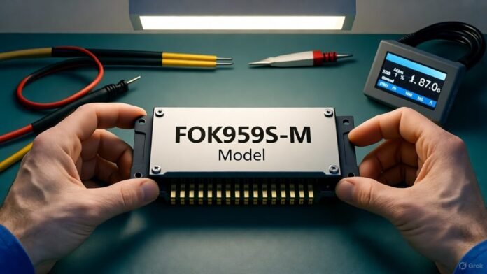 How to Find FOK959S-M Model Easily and Accurately How to Find FOK959S-M Model Easily and Accurately