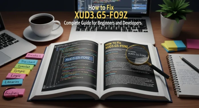 How to Fix xud3.g5-fo9z Python Error Step-by-Step Guide Quick Fix!