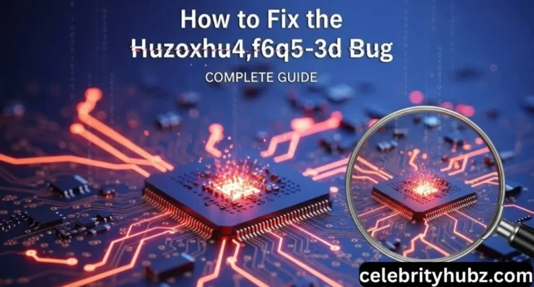 Fix huzoxhu4.f6q5-3d Bug Quickly & Safely