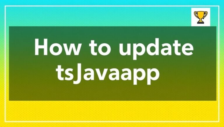 How to Update ETSJavaApp by eTrueSports Easily