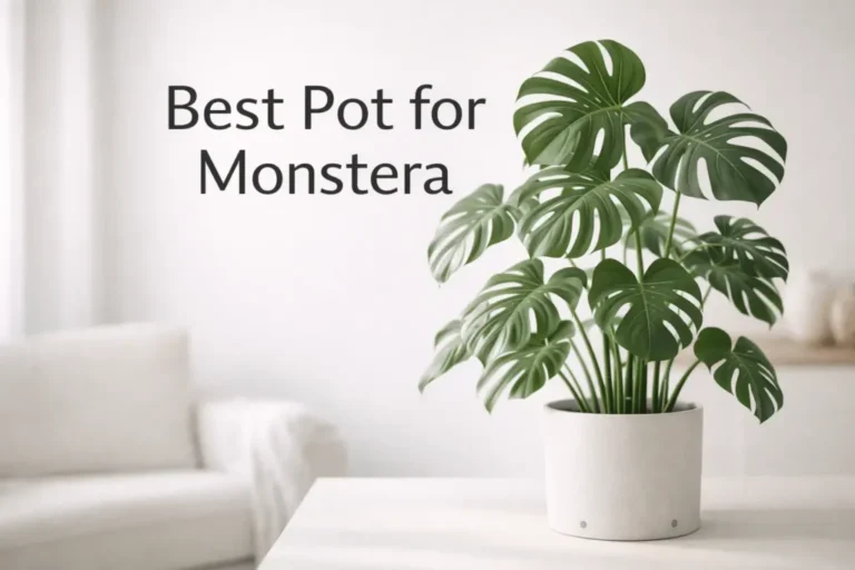 Monstera Pot Guide: Best Sizes, Materials & Care Tips SEO!